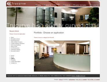 Trucurve - Products Page Detail